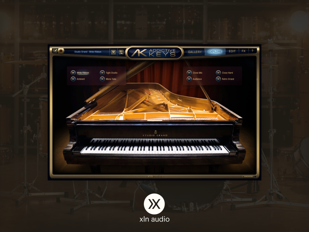 XLN Audio Addictive Keys: Studio Grand — виртуальный инструмент