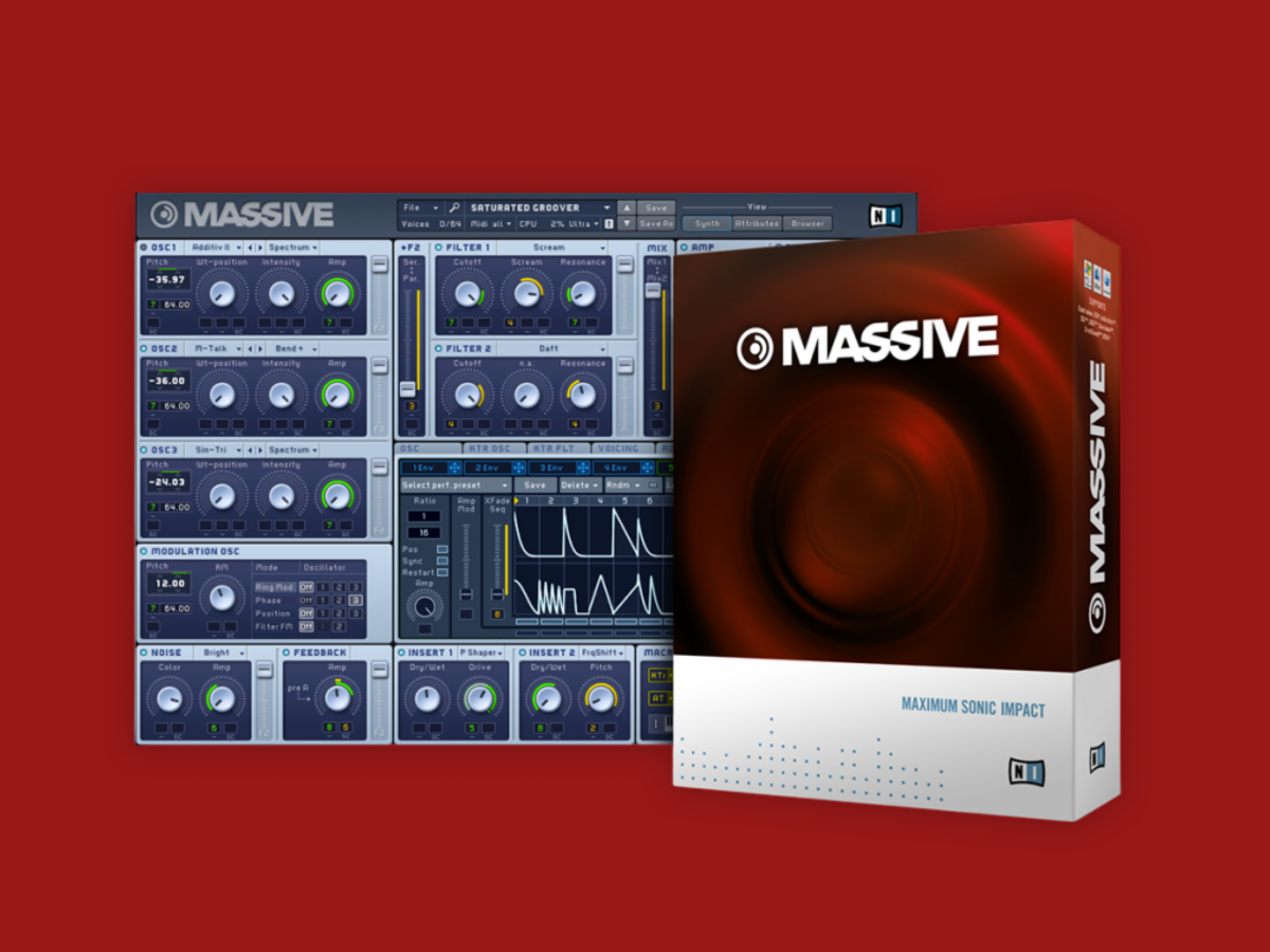 Native Instruments Massive — виртуальный инструмент