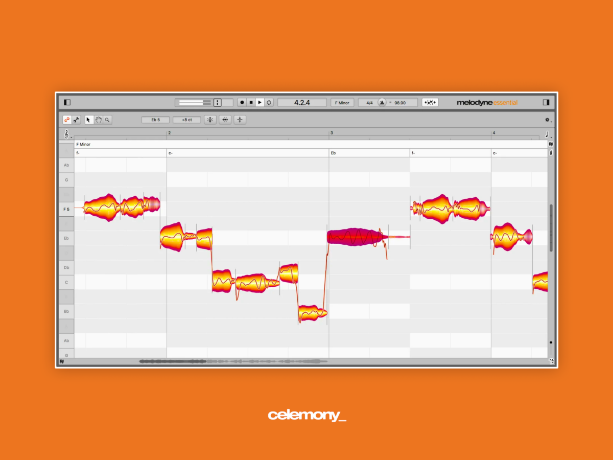 Celemony Melodyne Essential — плагин-эффект