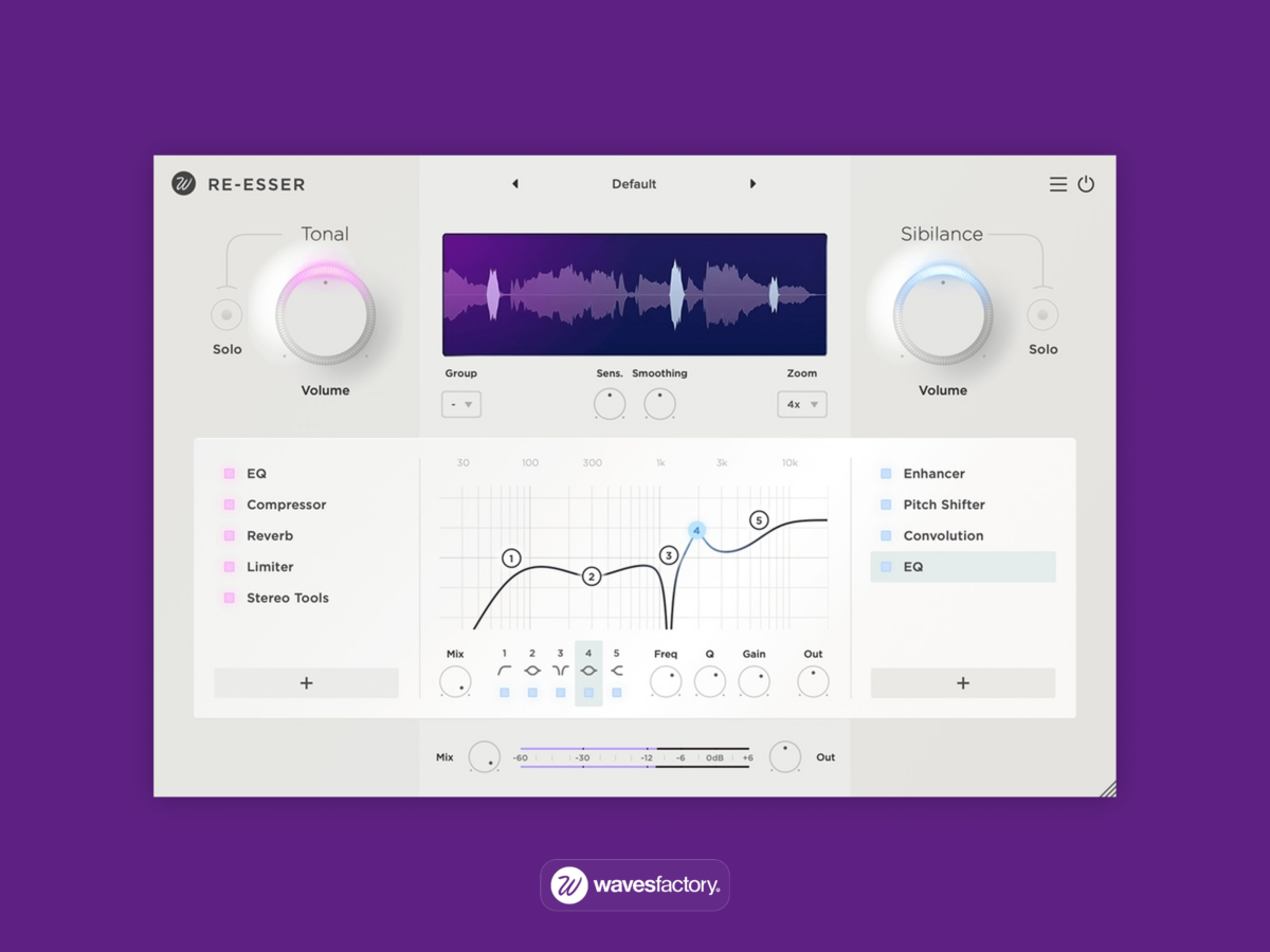 Wavesfactory Re-Esser — плагин-эффект