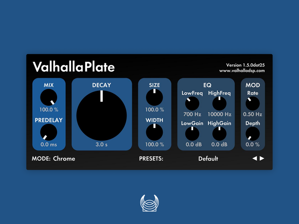 Valhalla DSP Plate — плагин-эффект