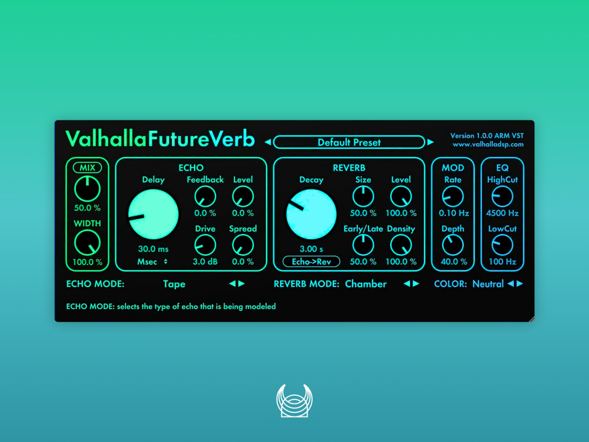 Valhalla DSP FutureVerb — плагин-эффект