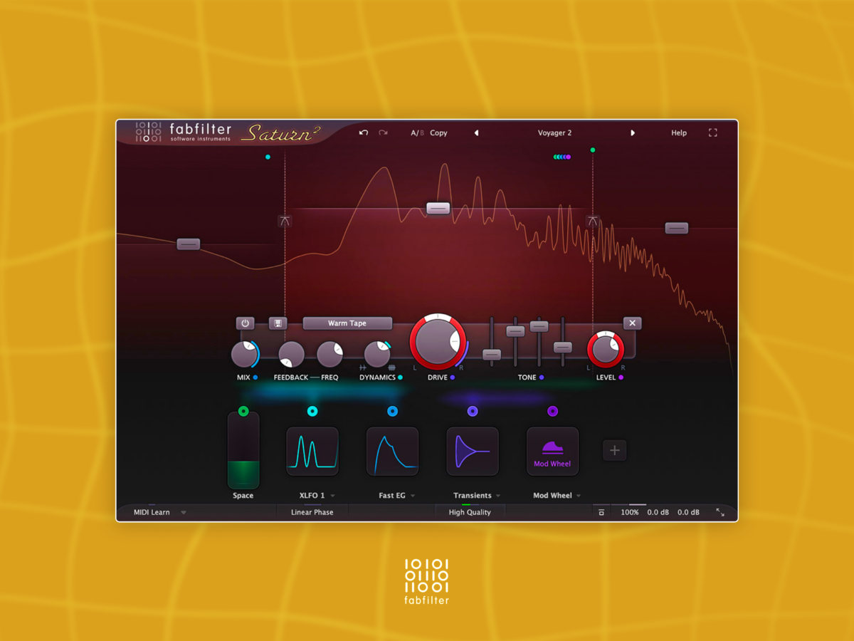FabFilter Saturn 2 — плагин-эффект