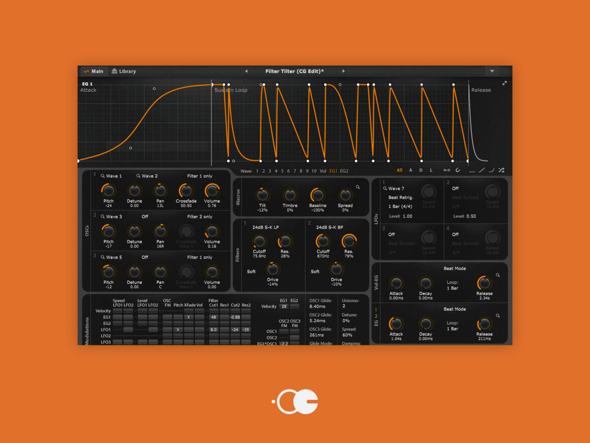 Cableguys Curve 2 — виртуальный инструмент