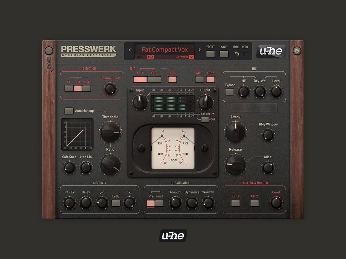 u-he Presswerk u-he Presswerk — плагин-эффект