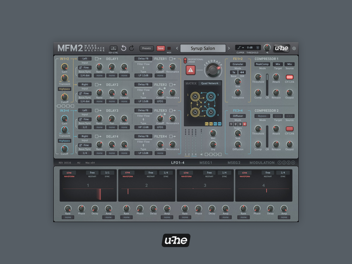u-he MFM2 u-he MFM2 — плагин-эффект