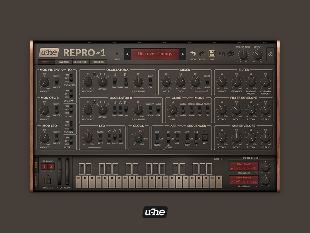 u-he Repro-1 — виртуальный инструмент