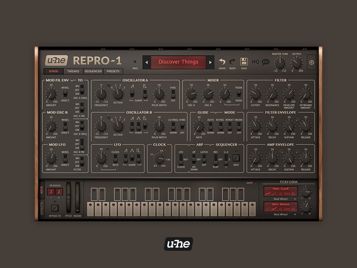 u-he Repro-1 u-he Repro-1 — виртуальный инструмент