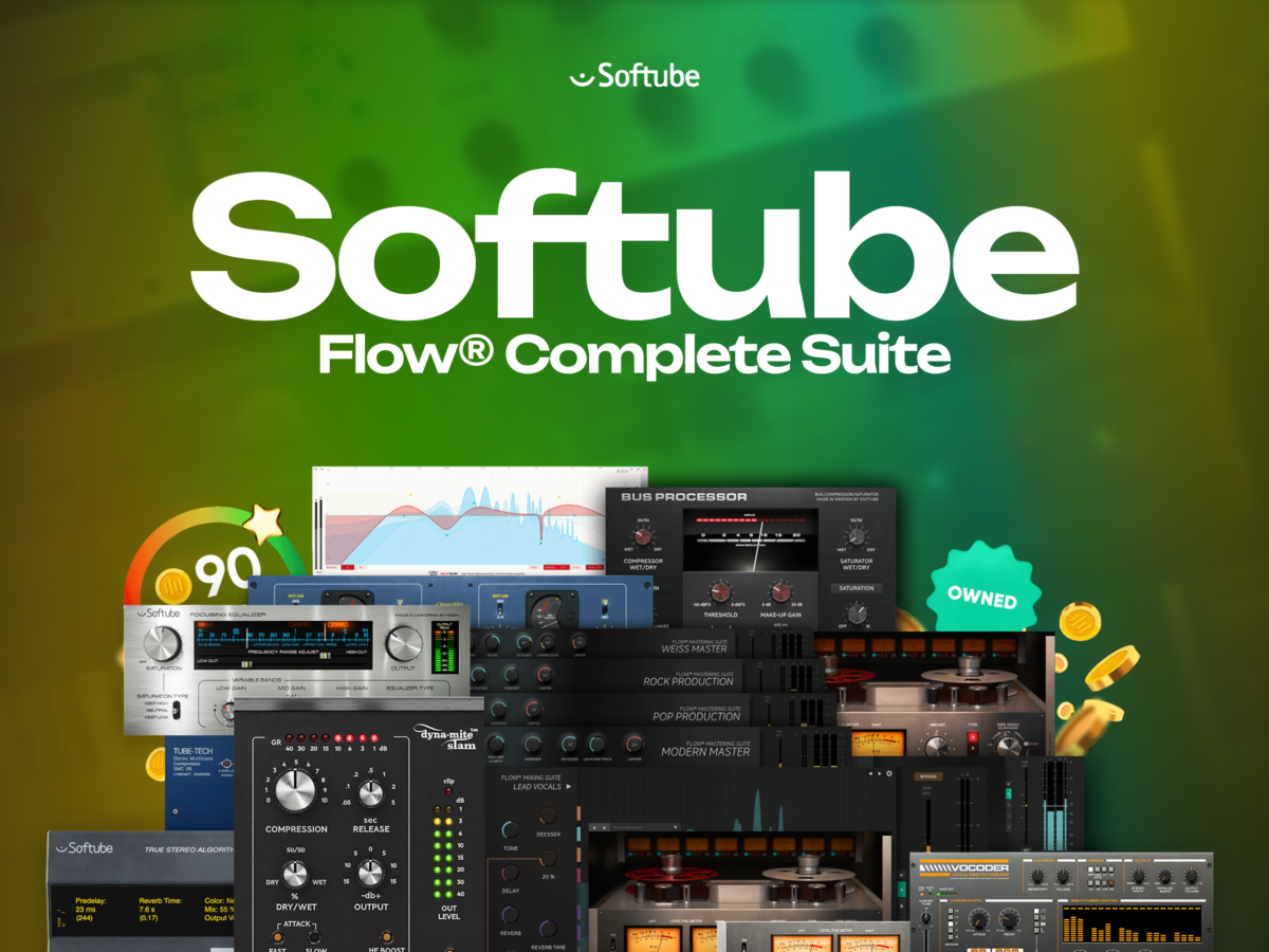 Softube Flow Complete Suite — Подписка на 1 месяц Softube Flow Complete Suite — Подписка на 1 месяц