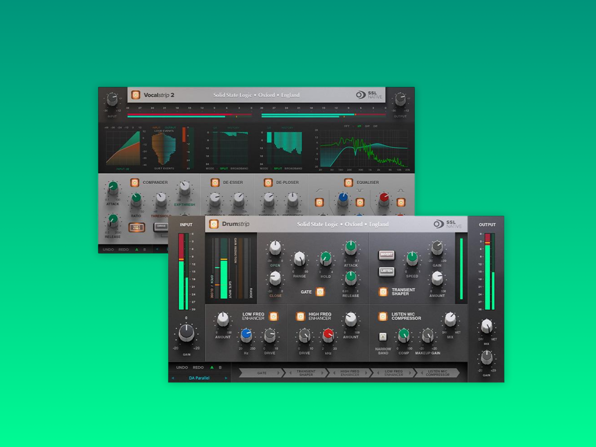 SSL Native Vocalstrip 2 & Drumstrip — плагин-эффект