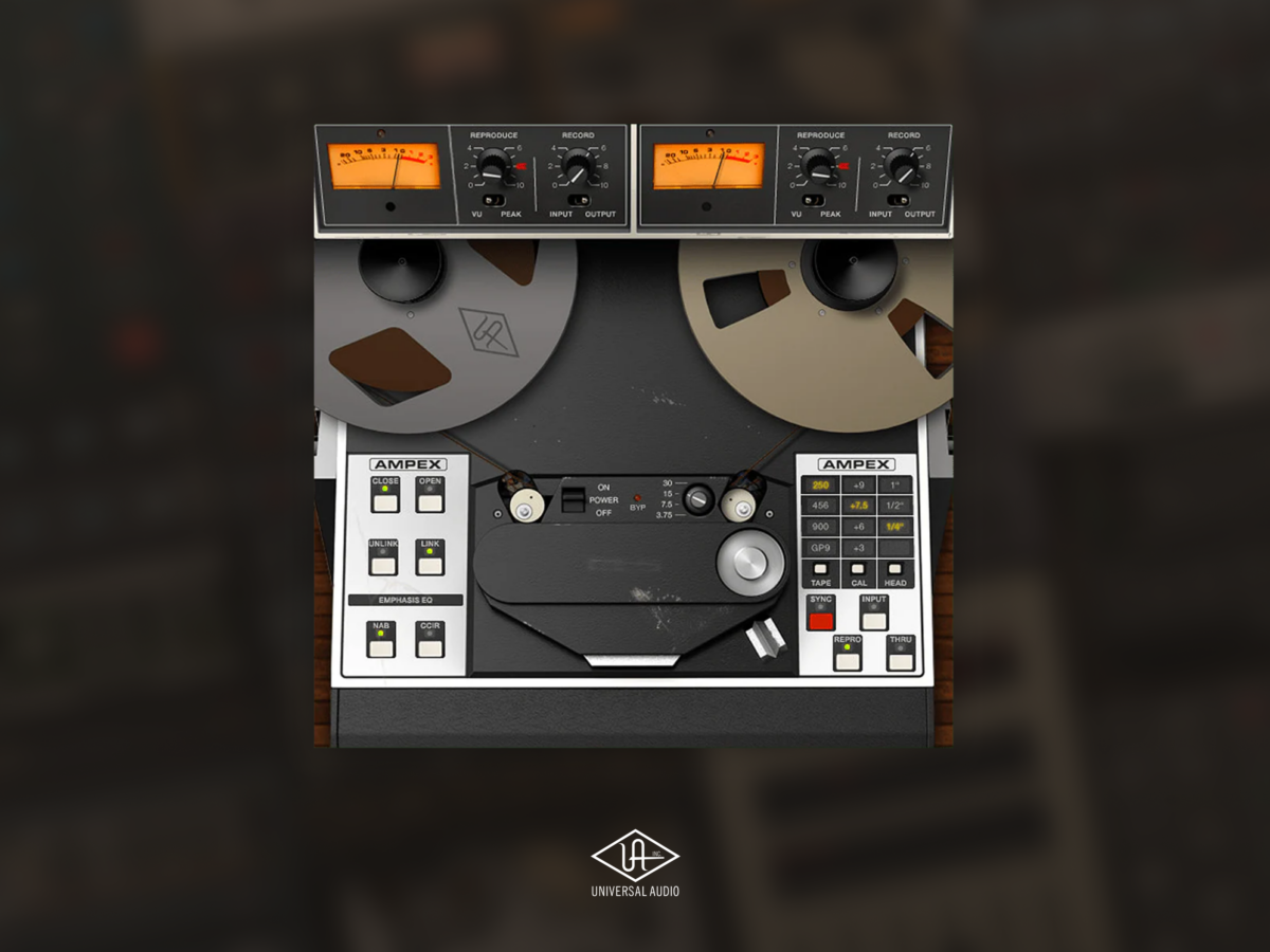 UAD Ampex ATR-102 Tape Machine