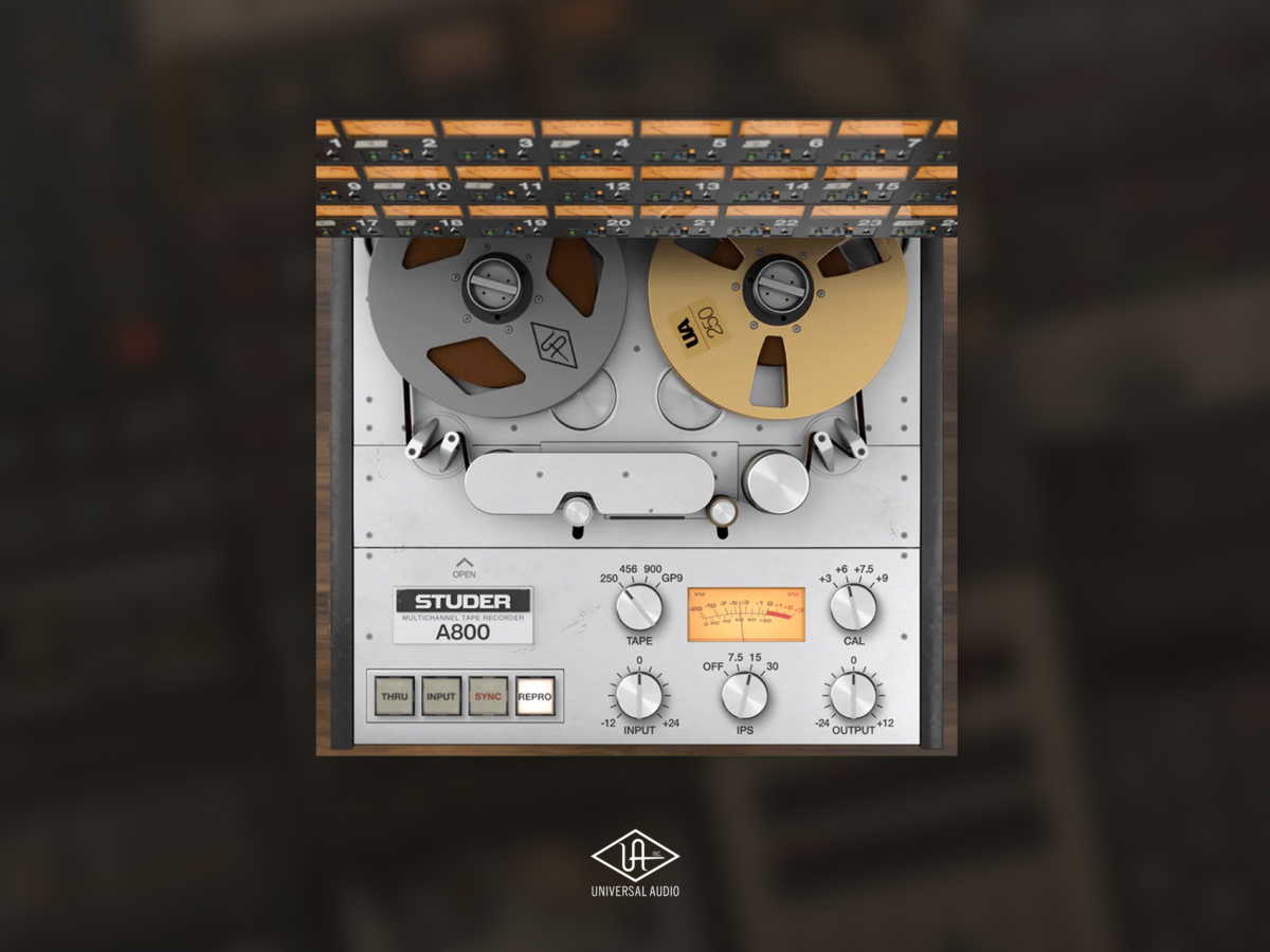 UAD Studer A800 Tape Recorder