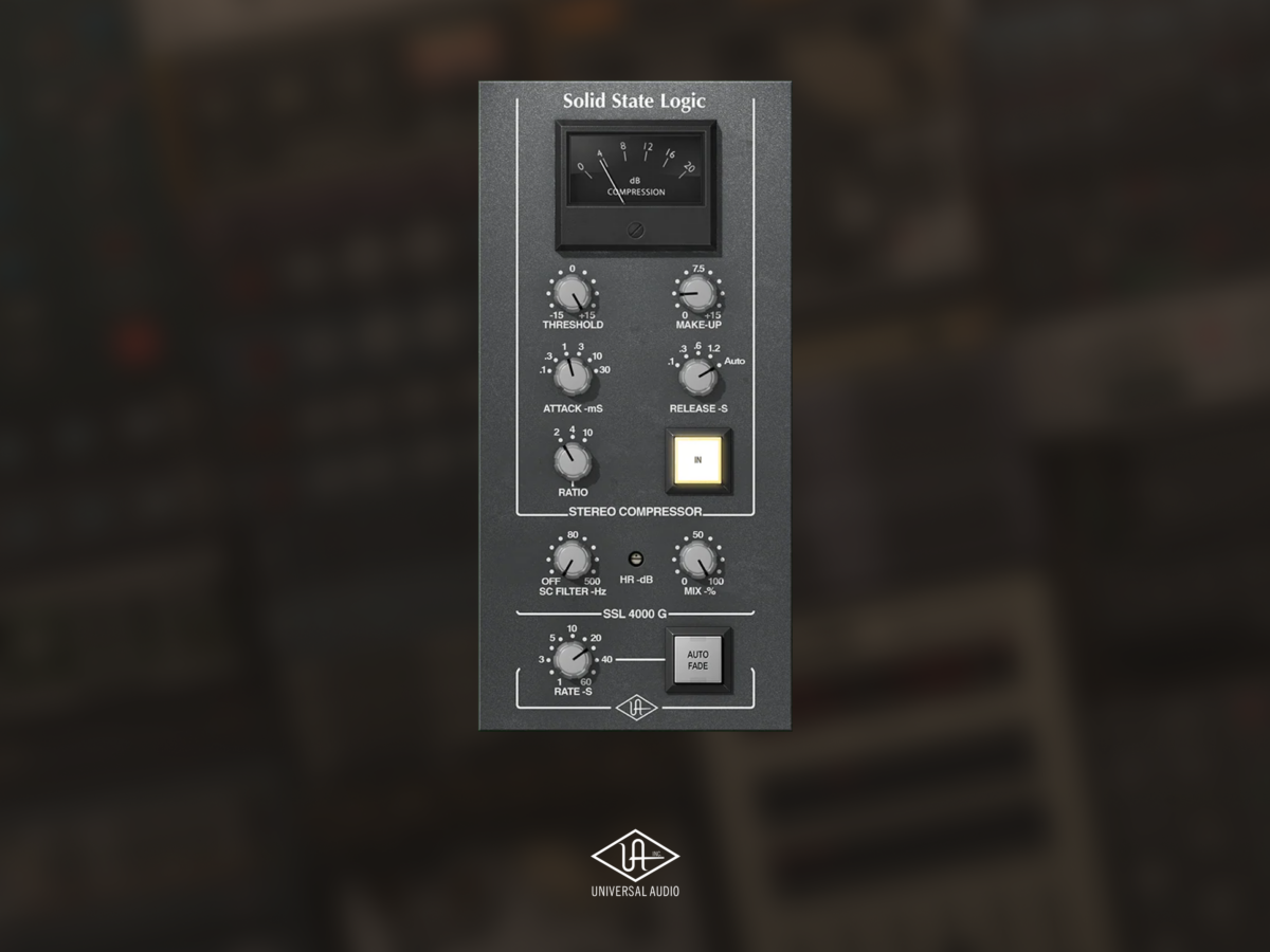UAD SSL G Bus Compressor