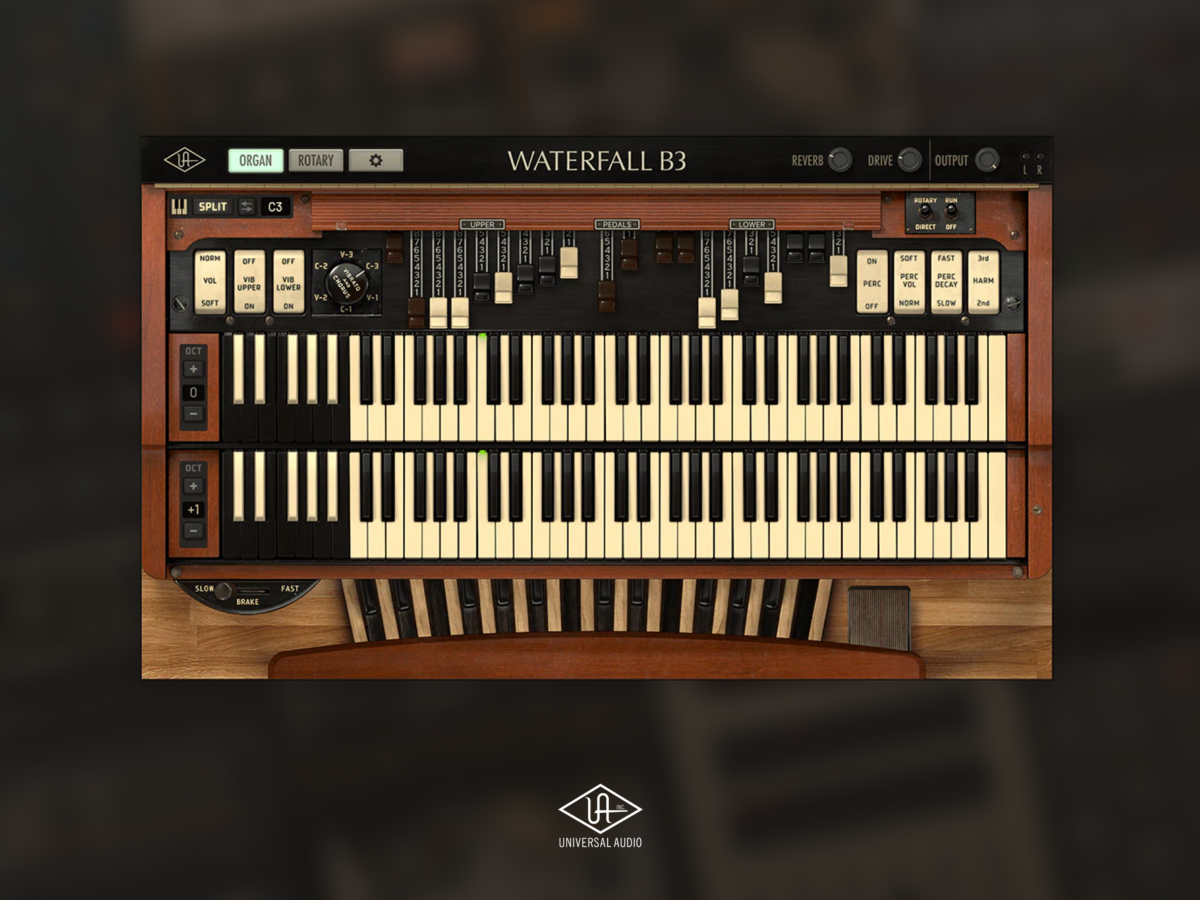 UAD Waterfall B3 Organ