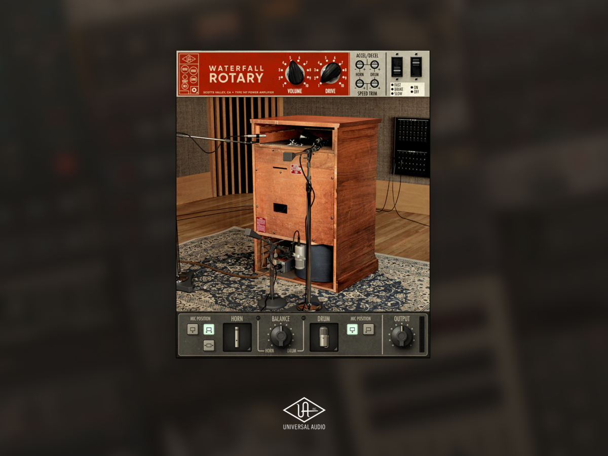 UAD Waterfall Rotary Speaker