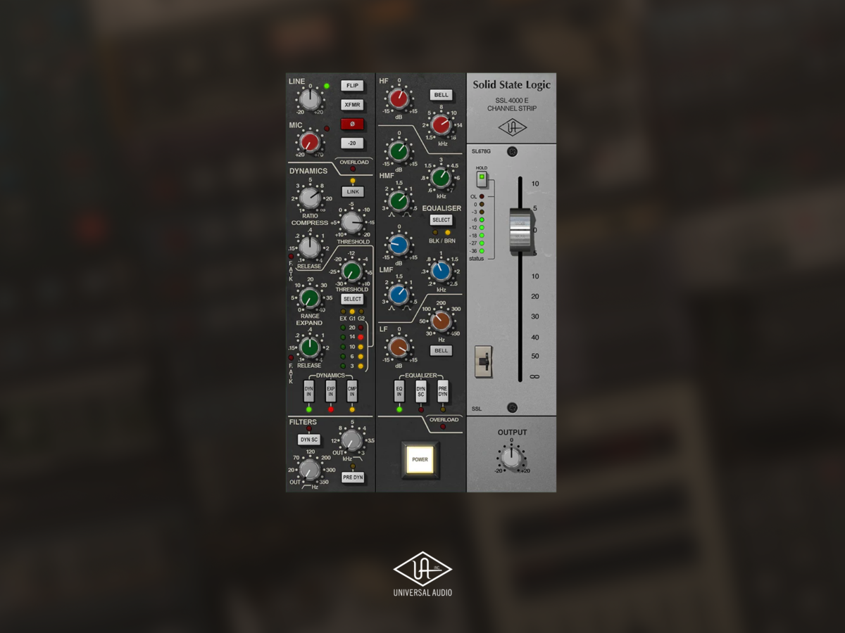 UAD SSL E Channel Strip