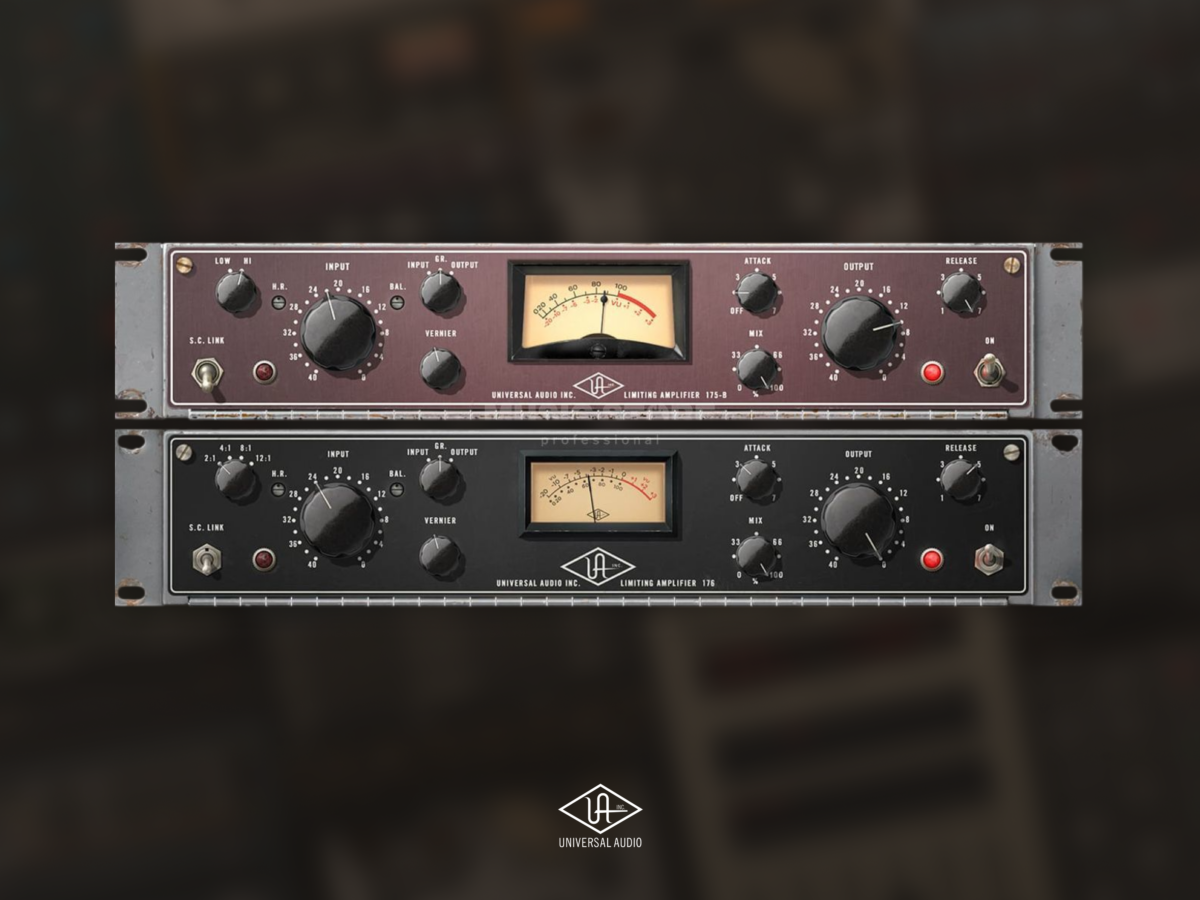 UAD UA 175B & 176 Tube Compressor Collection
