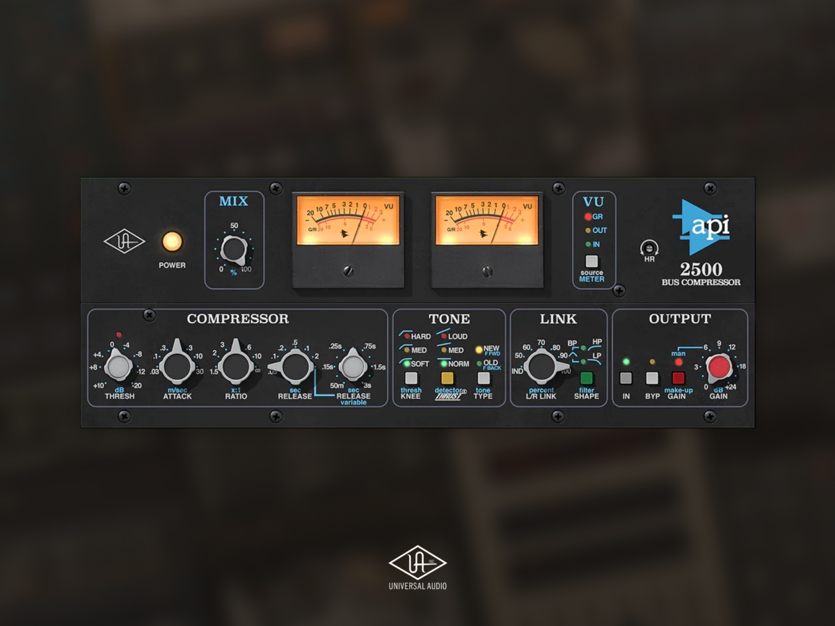 UAD API 2500 Bus Compressor