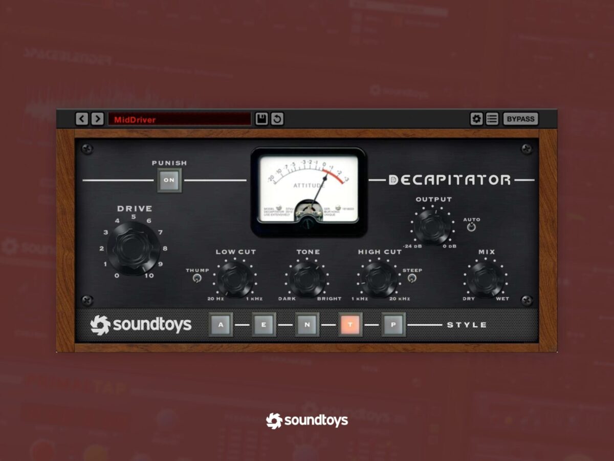Soundtoys Decapitator — плагин