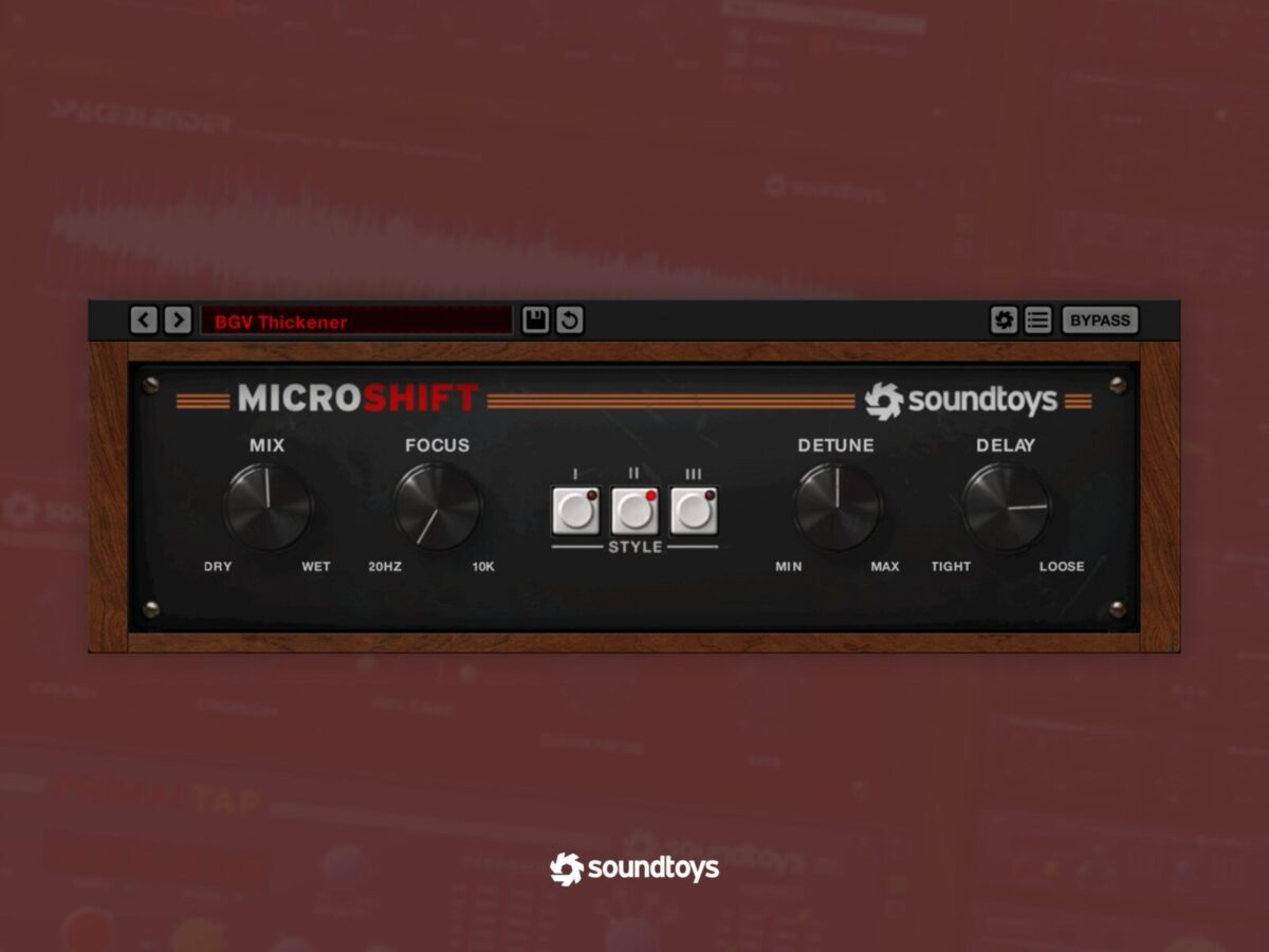 Soundtoys MicroShift — плагин