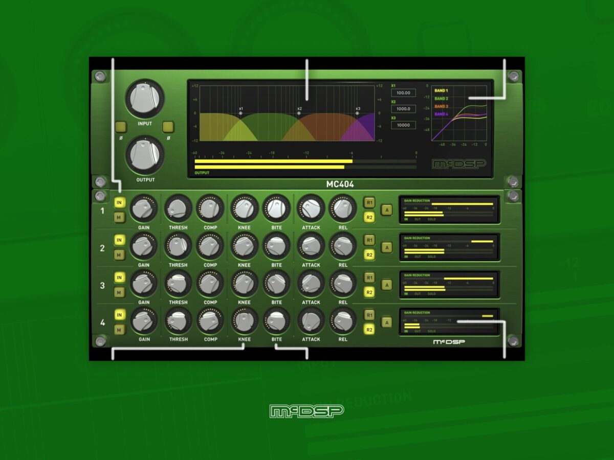 McDSP MC2000 Multi-Band Compressor — плагин