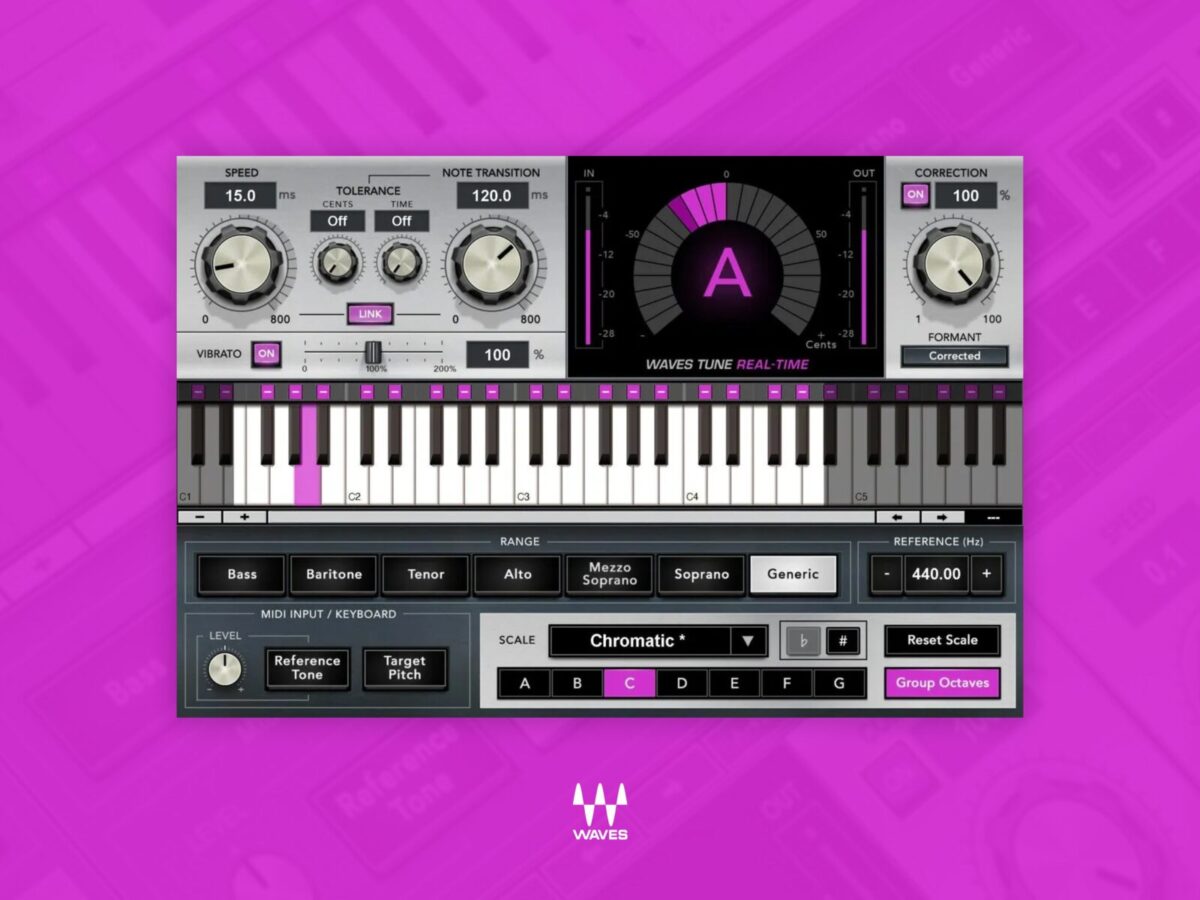Waves Tune Real-Time — плагин