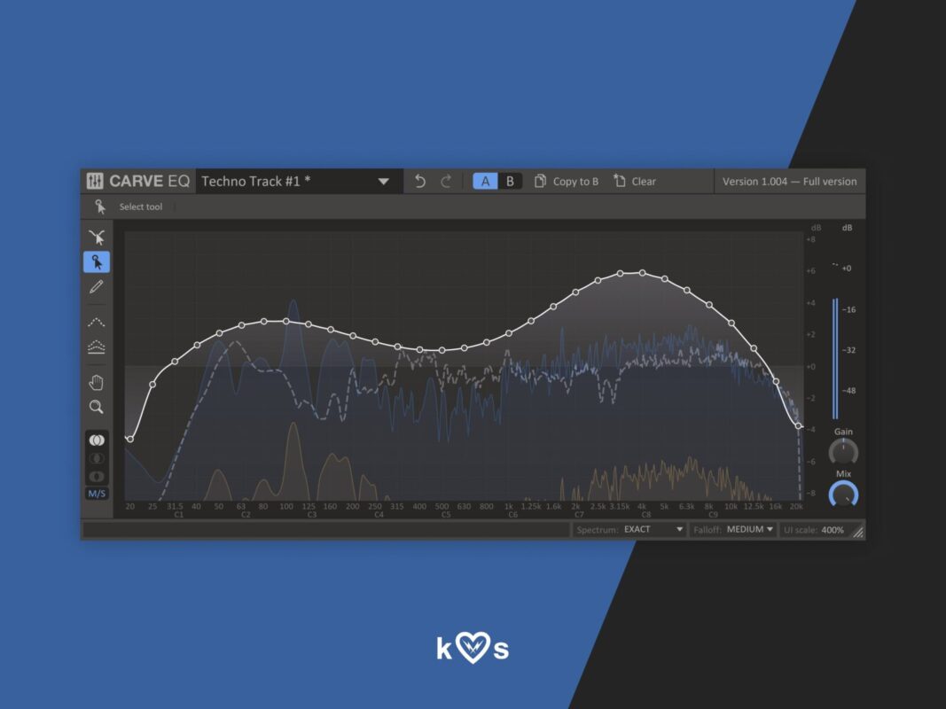 Kilohearts Carve EQ — плагин