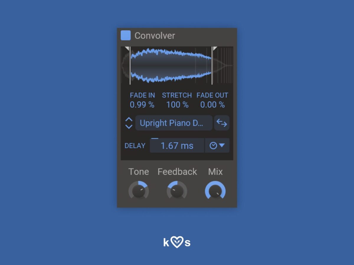 Kilohearts Convolver — плагин