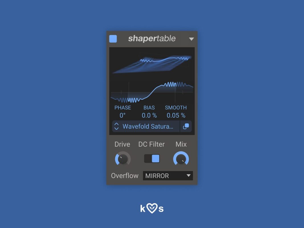 Kilohearts Shaper Table — плагин