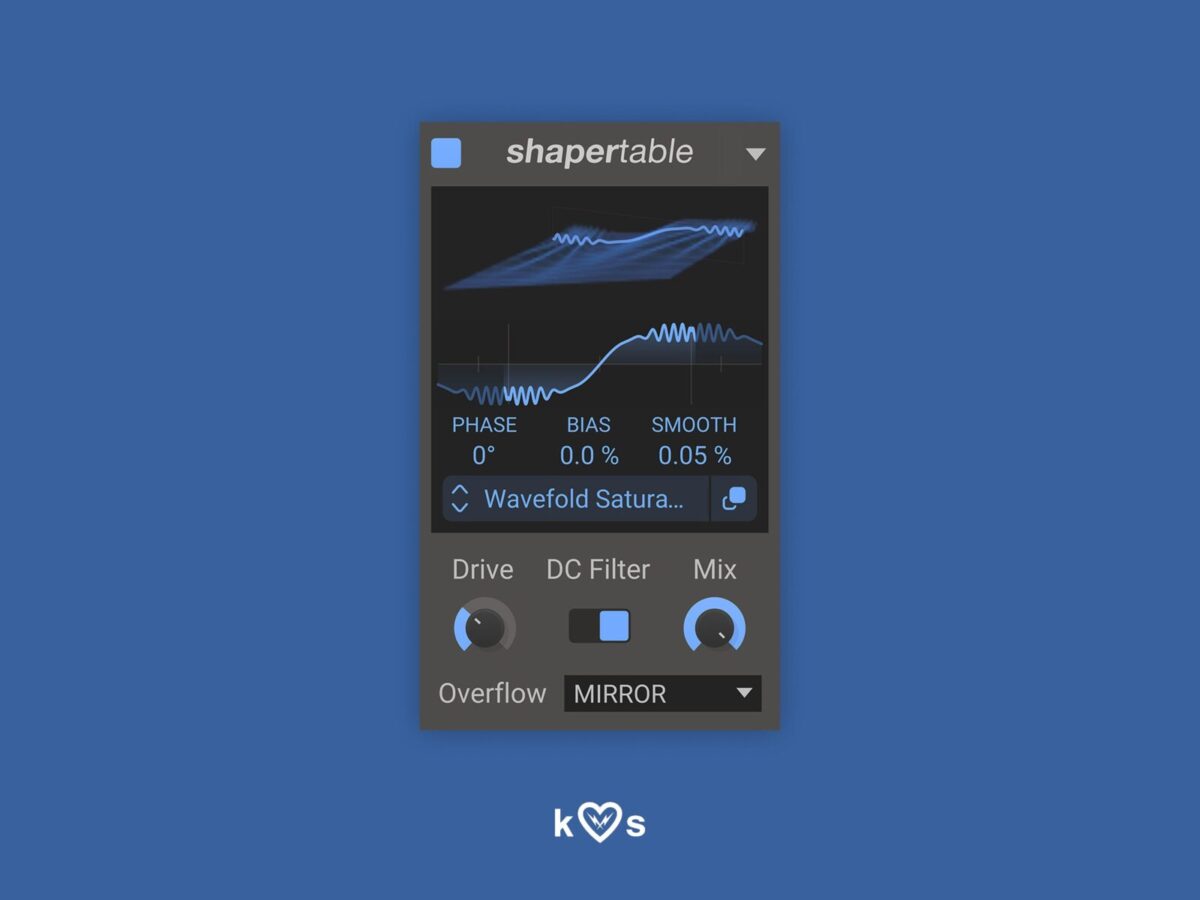 Kilohearts Shaper Table — плагин