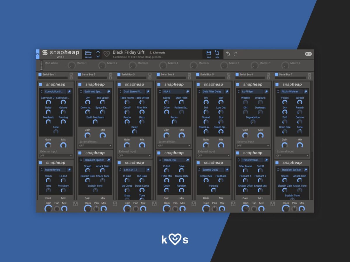 Kilohearts Snap Heap — плагин