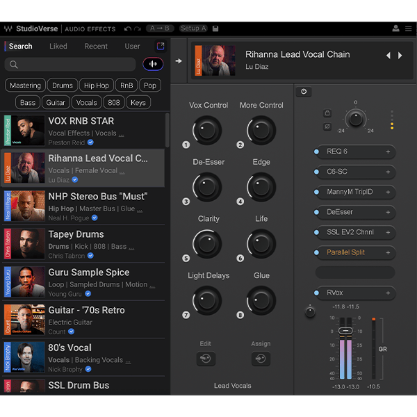 StudioVerse Audio Effects