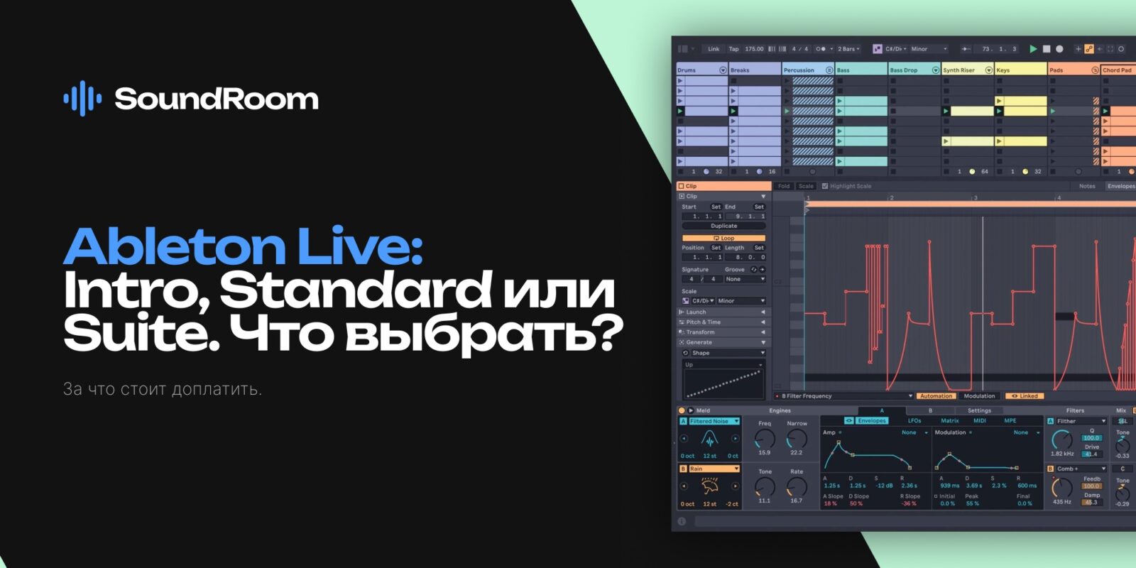 Ableton Live Intro, Standard и Suite: за что стоит доплачивать? Ableton Live Intro, Standard и Suite: за что стоит доплачивать?