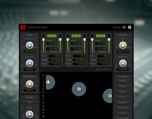 Harrison 3D Delay